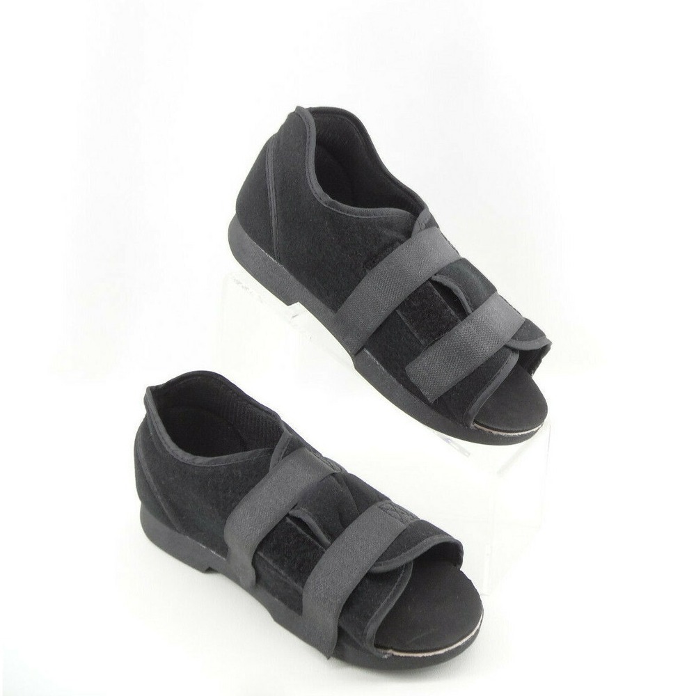 Heath Design Classic Post OP Shoe‎ Black Womens Medium HR168